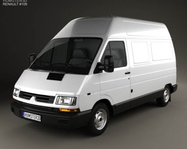 Renault Trafic Panel Van HR 1995 3D Model
