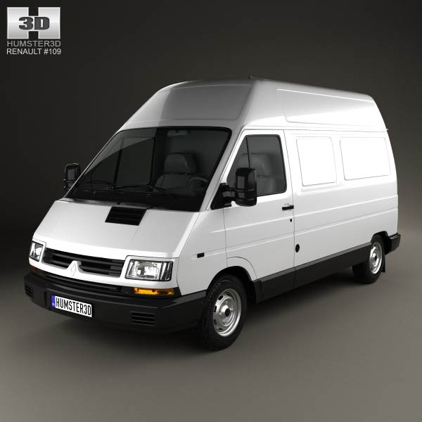 Renault Trafic Panel Van HR 1995 3D model