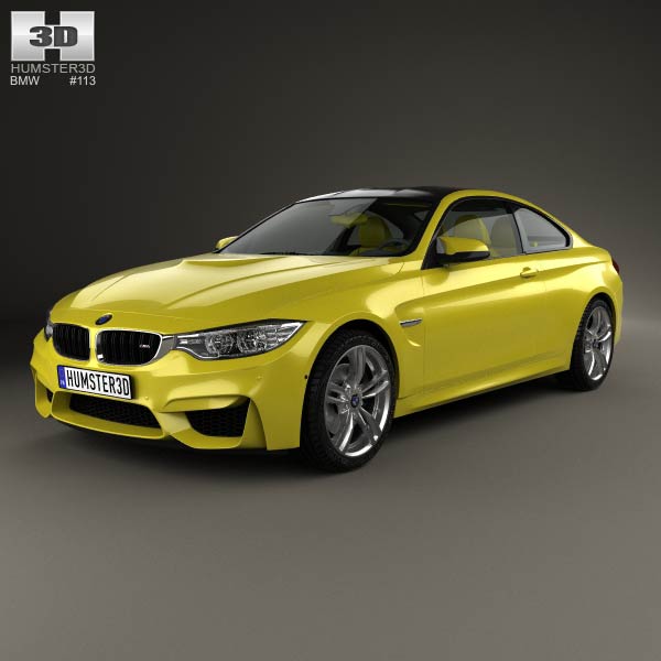 BMW M4 (F82) 2014 3D model
