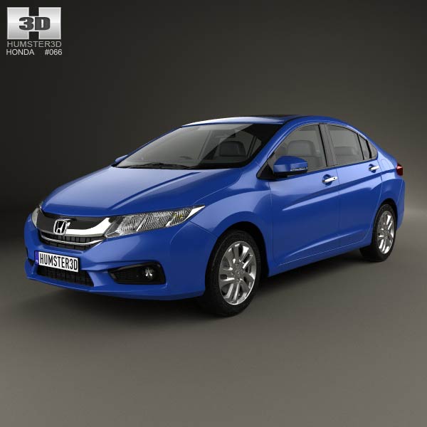 Honda City 2013 3D model