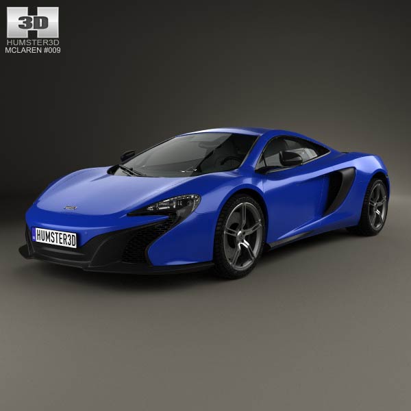 McLaren 650S coupe 2014 3D model