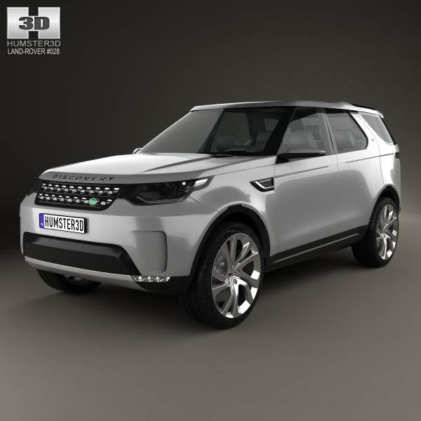 Land Rover Discovery Vision 2014 3D model