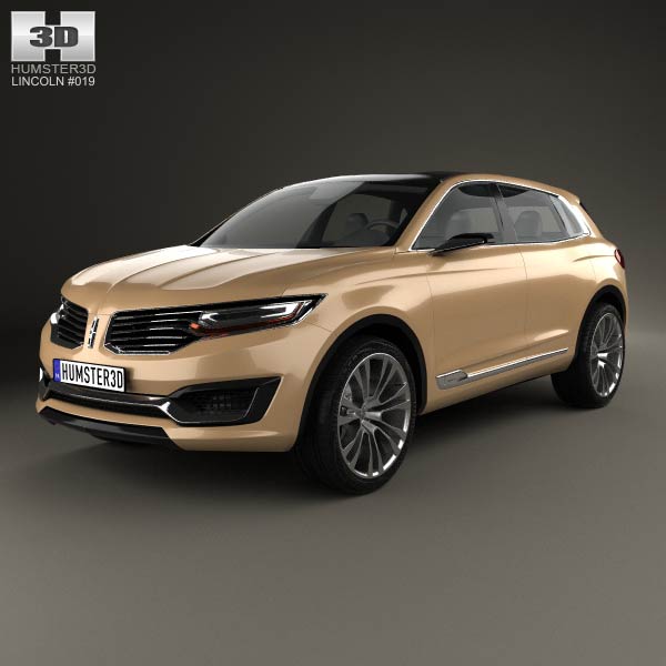 Lincoln MKX 2014 3D model