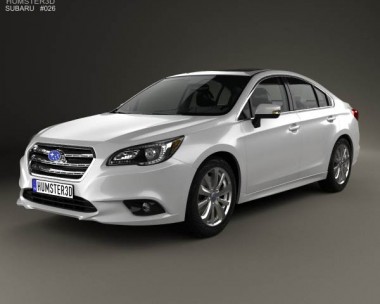 Subaru Legacy 2014 3D Model