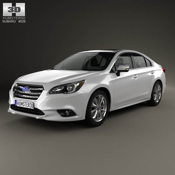 Subaru Legacy 2014 3D model