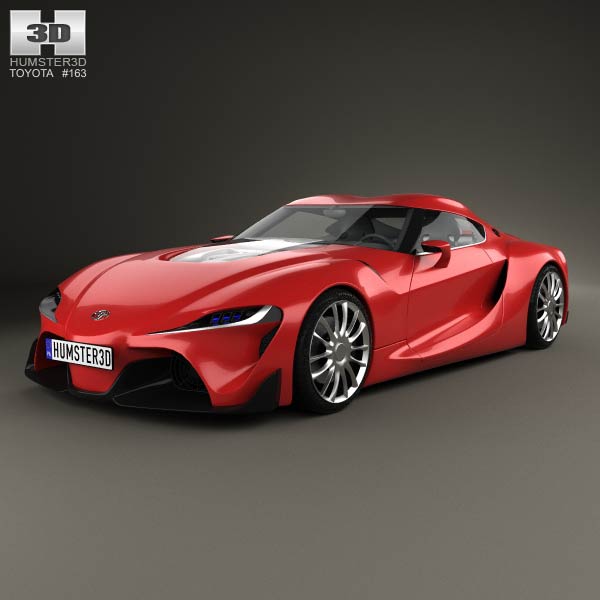 Toyota FT-1 2014 3D model