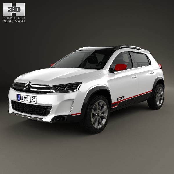 Citroen C-XR 2014 3D model