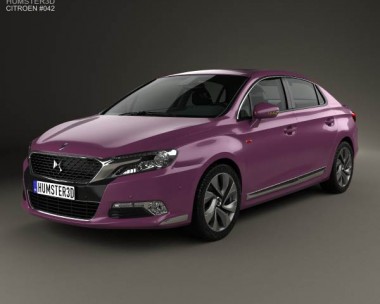 Citroen DS 5LS 2014 3D Model