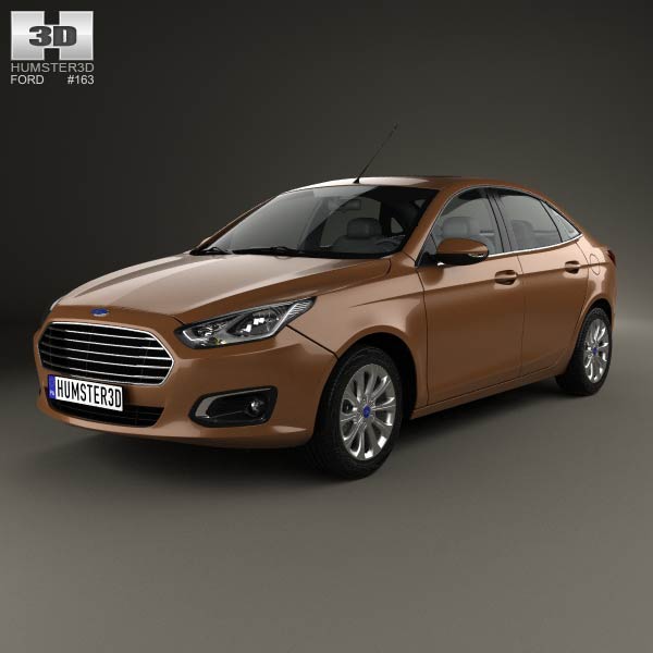 Ford Escort 2014 3D model
