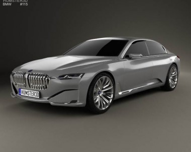 BMW Vision Future Luxury 2014 3D Model