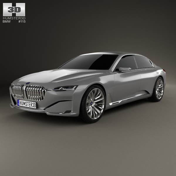 BMW Vision Future Luxury 2014 3D model