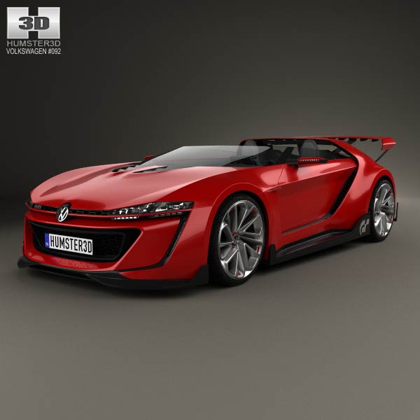 Volkswagen GTI Roadster 2014 3D model