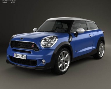 Mini Cooper Paceman S All4 2014 3D Model