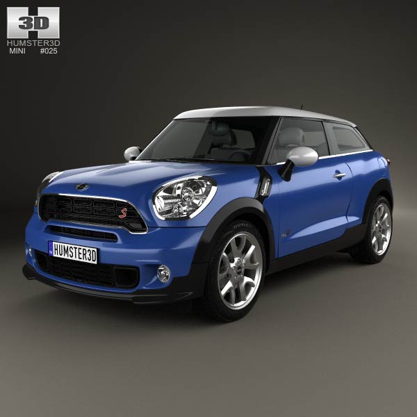 Mini Cooper Paceman S All4 2014 3D model