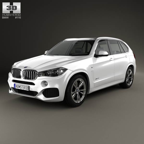 BMW X5 M Sport Package (F15) 2014 3D model