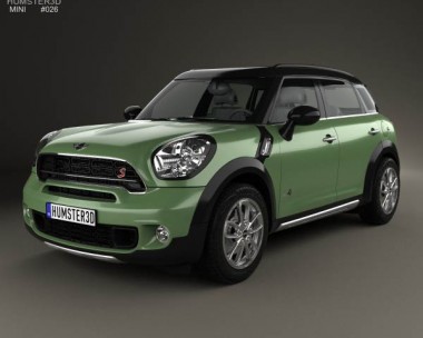 Mini Cooper Countryman SD All4 2014 3D Model