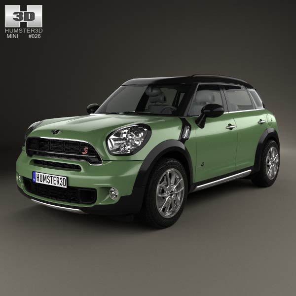 Mini Cooper Countryman SD All4 2014 3D model