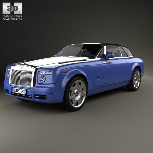 Rolls-Royce Phantom Drophead Coupe 2008 3D model
