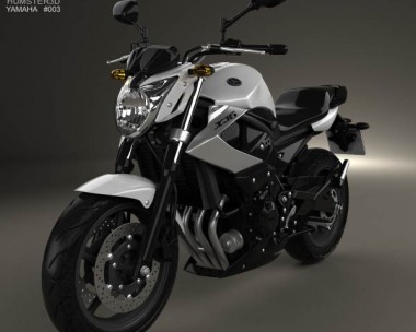 Yamaha XJ6 2009 3D Model