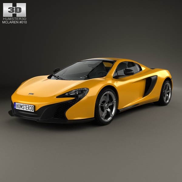 McLaren 650S Spider 2015 3D model