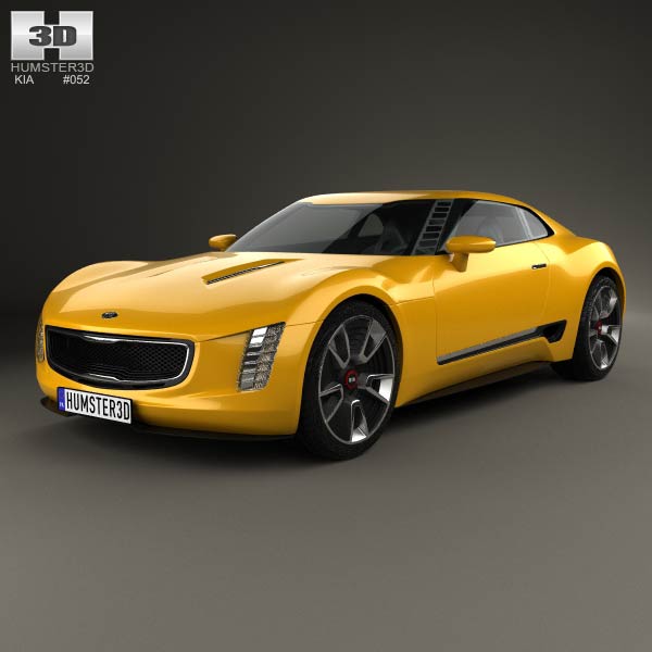 Kia GT4 Stinger 2014 3D model