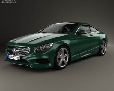 Mercedes-Benz S-Class (C217) coupe 2014 3D Model