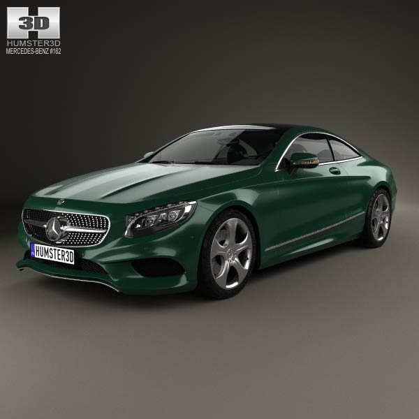 Mercedes-Benz S-Class (C217) coupe 2014 3D model
