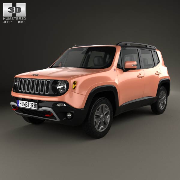 Jeep Renegade Trailhawk 2015 3D model