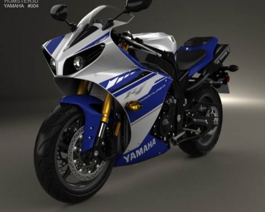Yamaha R1 2014 3D Model
