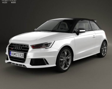 Audi S1 3-door 2014 3D Model