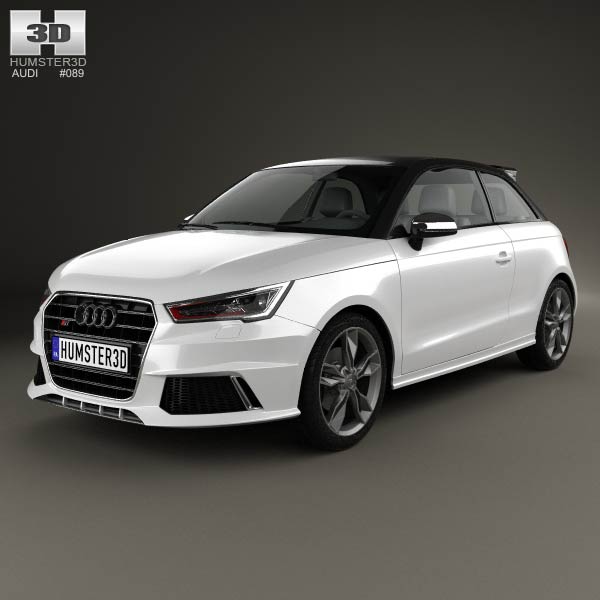 Audi S1 3-door 2014 3D model