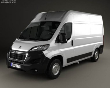 Peugeot Boxer L2H2 2014 3D Model
