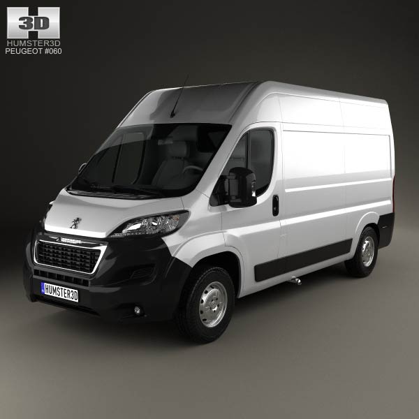 Peugeot Boxer L2H2 2014 3D model