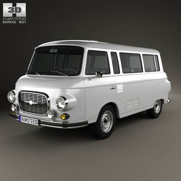 Barkas B1000 KB 1961 3D model