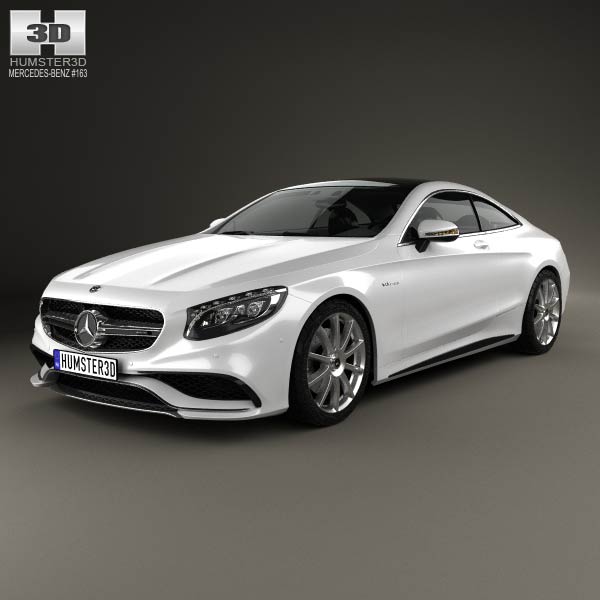 Mercedes-Benz S-Class 63 AMG (C217) coupe 2014 3D model