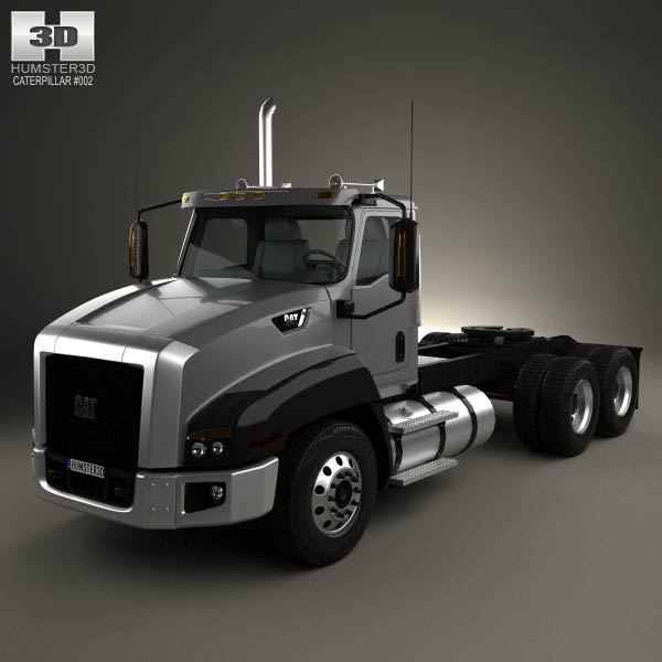 Caterpillar CT660 Tractor Truck 2011 3D model