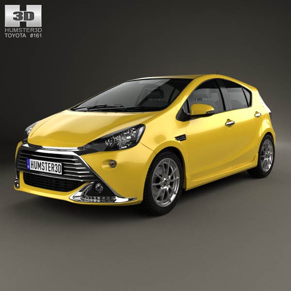 Toyota Aqua G Sports 2013 3D model
