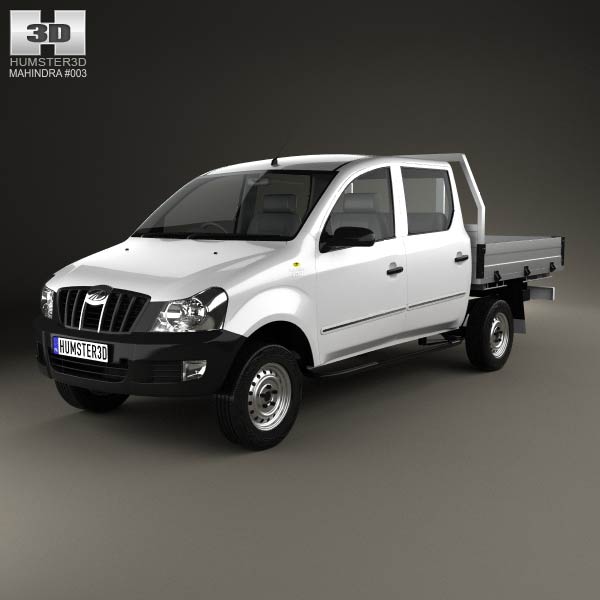 Mahindra Genio Dual Cab Pickup 2011 3D model