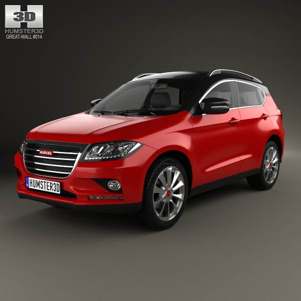 Great Wall Haval H2 2014 3D model