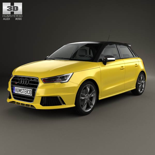 Audi S1 sportback 2014 3D model