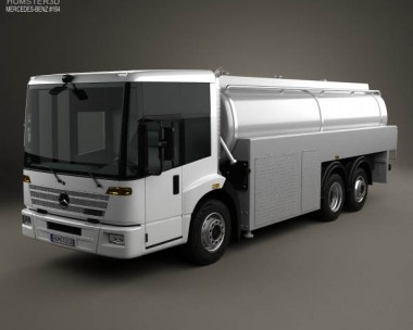 Mercedes-Benz Econic Tanker Truck 2013 3D Model