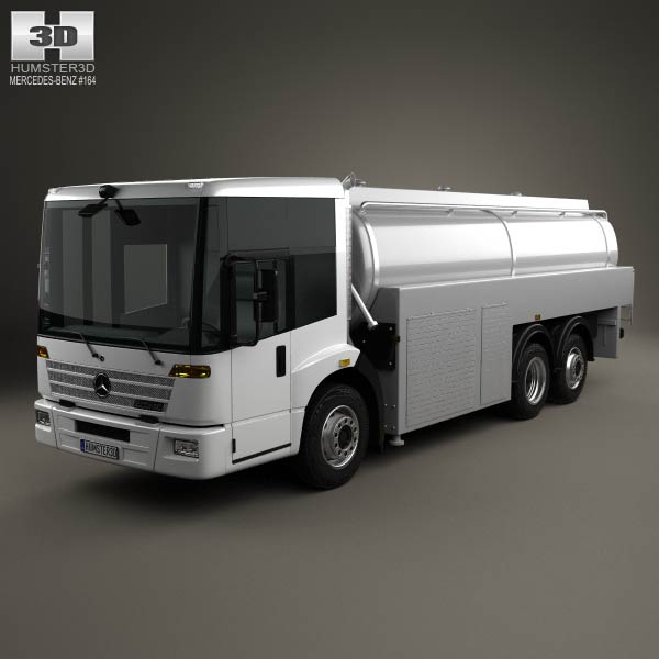 Mercedes-Benz Econic Tanker Truck 2013 3D model