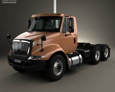 International Transtar Tractor Truck 2002 3D Model