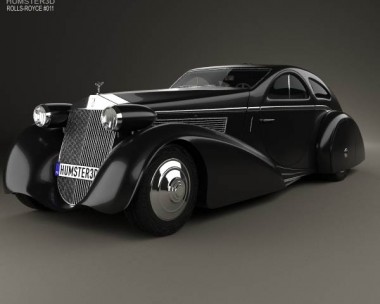 Rolls-Royce Phantom Jonckheere Coupe 1934 3D Model