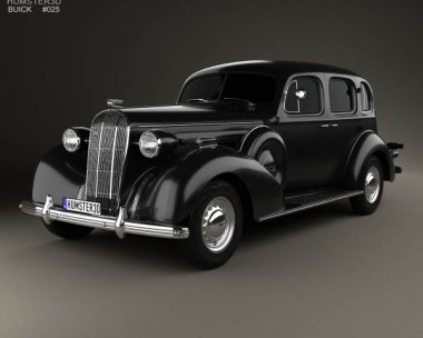 Buick Roadmaster 1936 3D Model