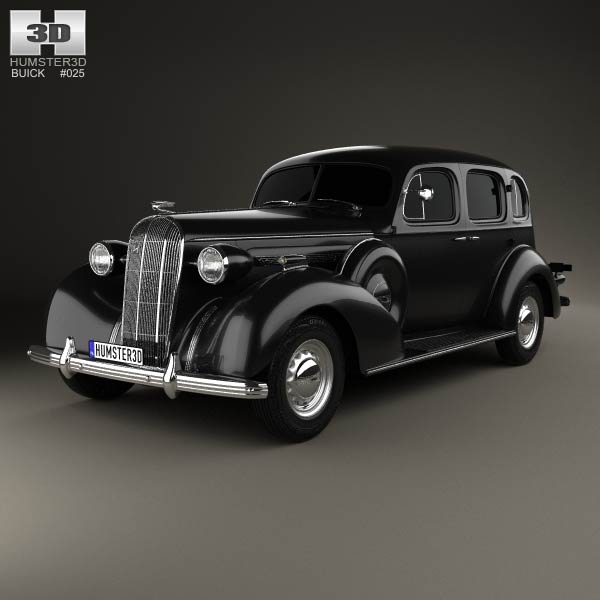Buick Roadmaster 1936 3D model