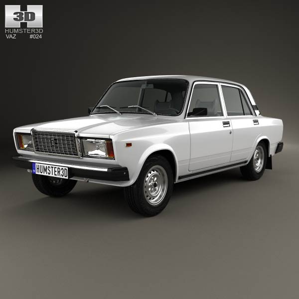 VAZ Lada 2107 2006 3D model