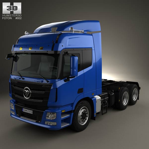 Foton Auman TL Tractor Truck 2012 3D model
