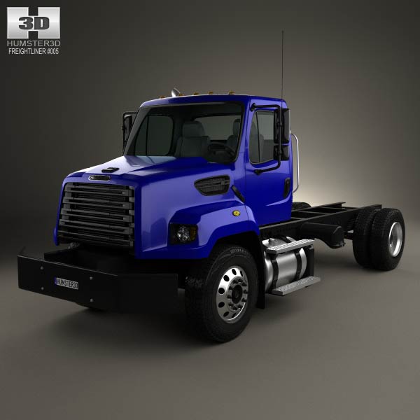 Freightliner 108SD Chassis Truck 2011 3D model
