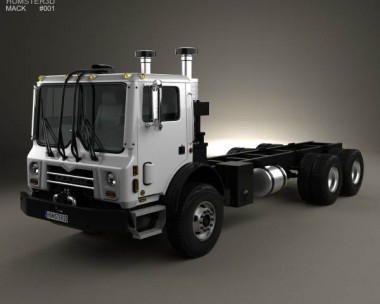 Mack Terrapro Chassis Truck 2007 3D Model